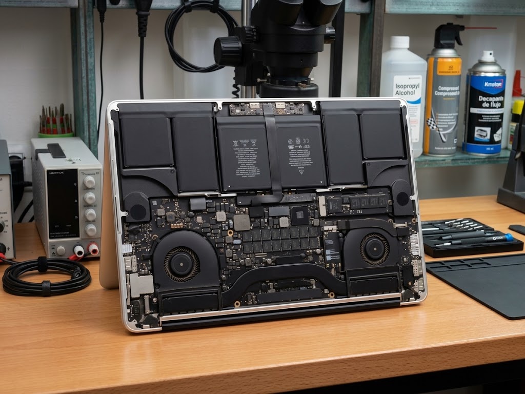Mi laptop no enciende: 5 causas comunes y qué hacer antes de llevarla al taller