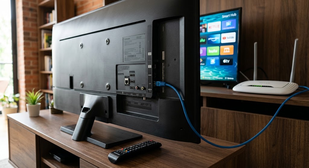 TV Samsung no se conecta al WiFi: causas reales y por qué el cable Ethernet es la solución definitiva