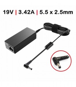 Cargador Laptop Compatible 19V 3.42A 2.5mm TOSHIBA