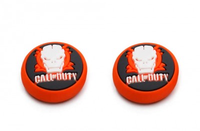 Par Gomas Xbox One y Play4 Diseños Call of Duty Rojo