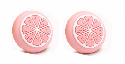 Set Gomas Nintendo Switch naranja Rosa