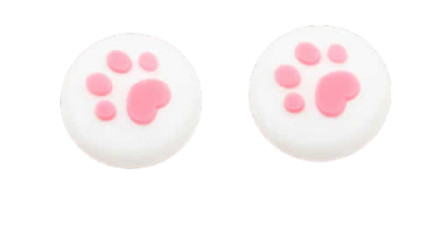 Par Gomas Nintendo Switch  huella Rosa
